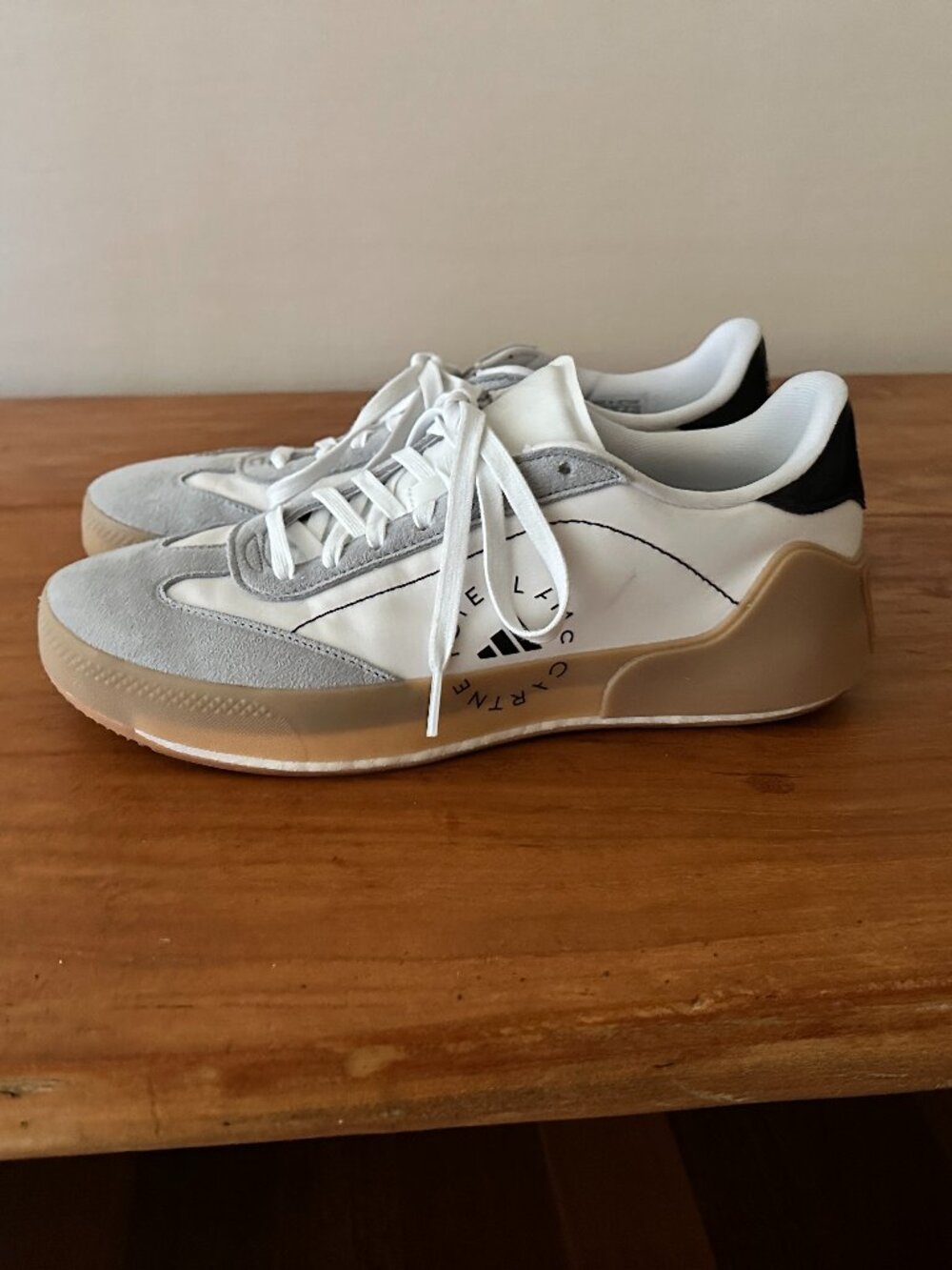 ADIDAS BY STELLA MCCARTNEY COURT BOOST SNEAKERS US SIZE 10
